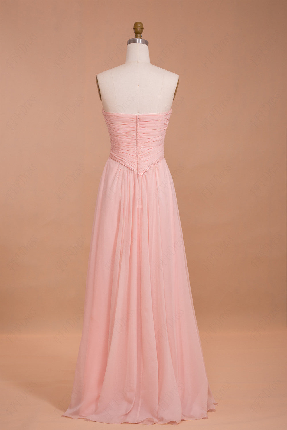 Sweetheart Pink Maternity bridesmaid dresses for pregnant