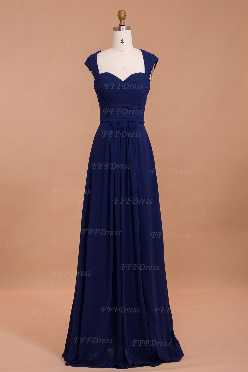 Silver Sequin Navy Blue Backless Prom Dresses