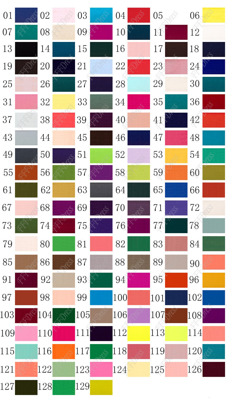 Color chart swatch