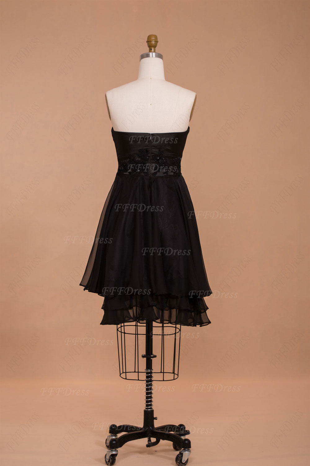 Strapless little black dresses Homecoming dresses