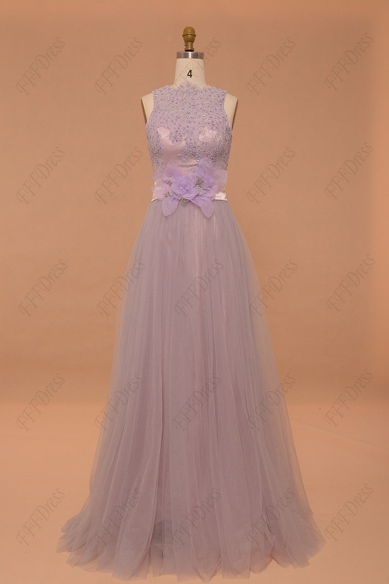 Dusty lavender Prom Dresses bridesmaid dresses